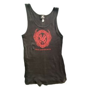 Speed and Strength Tank Top XL Womens Heart and Soul Screen Graphics